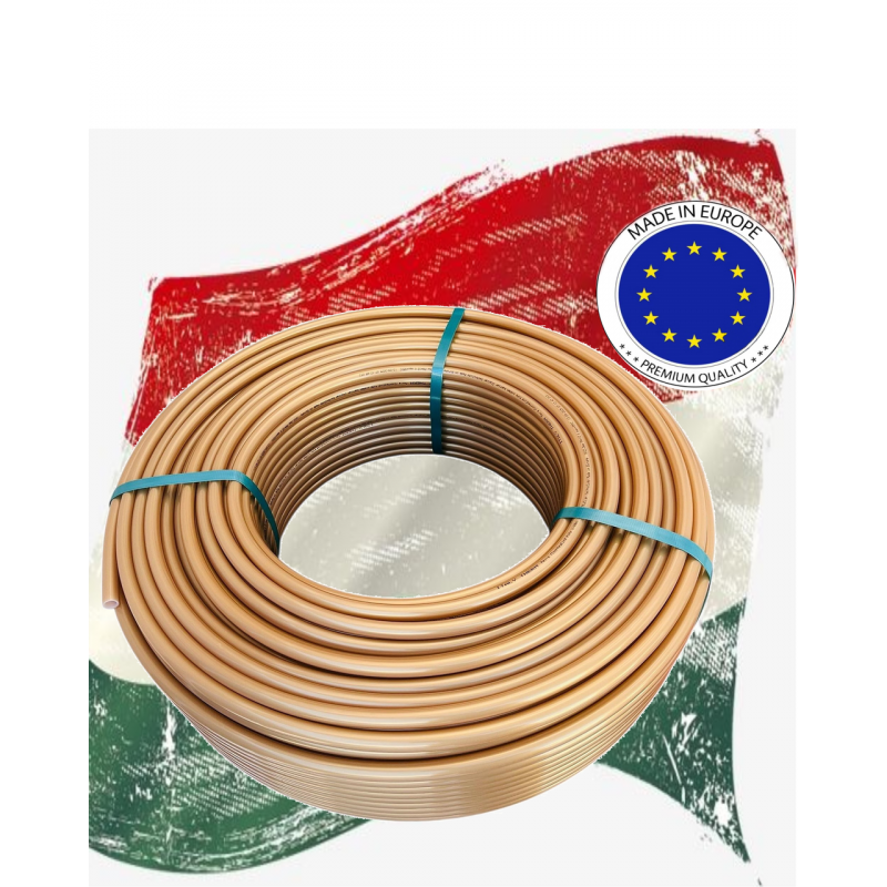 Труба для теплої підлоги ITALY Therm PEX-A/EVOH 16 х 2.0 мм OXYGEN BARRIER