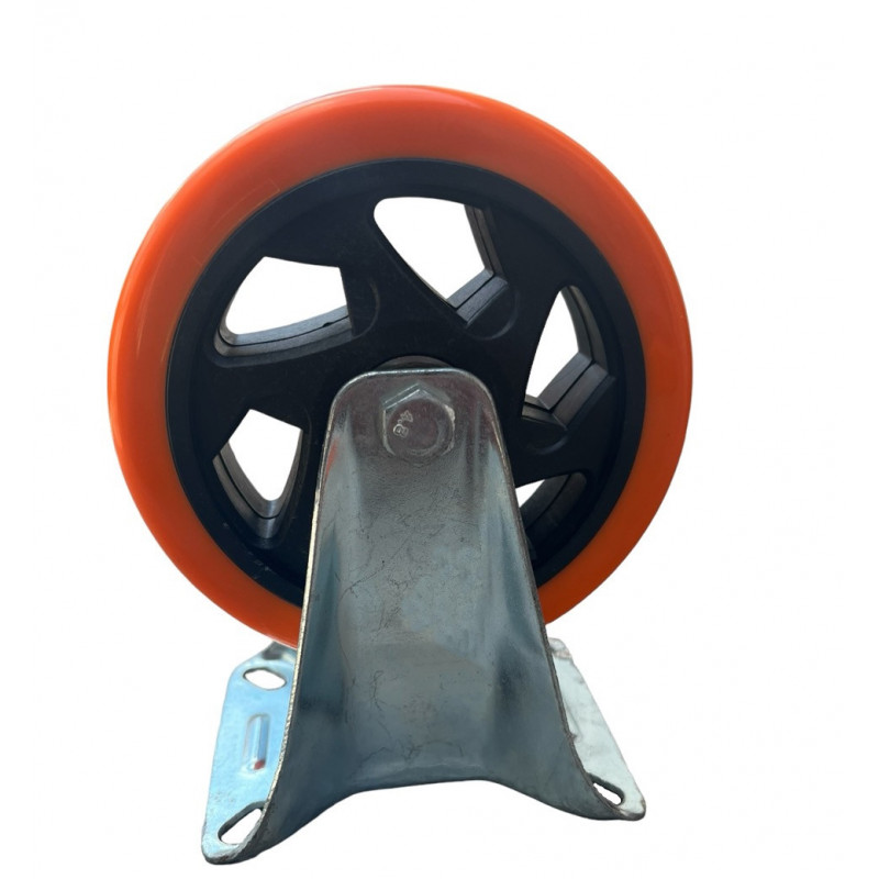 Колесо не поворотне пінополіуританове 125мм, навантаження 120кг