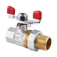 Кран з американкою 1/2" кульовий (ART 400)