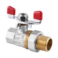 Кран з американкою 1/2" кульовий (ART 400)