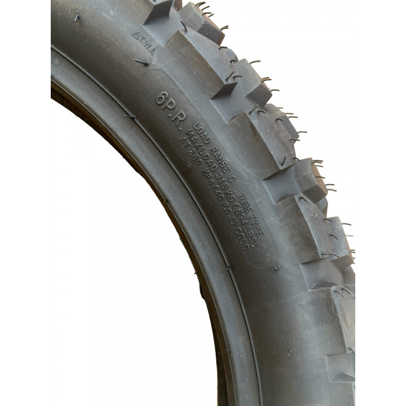 Покришка 120/80-18 M/C 68P ТТ (6PR) Load Range «C» CROSS