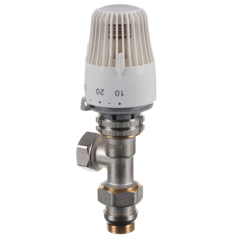 Кран RTL 1/2x1/2 кутовий, із системою "антипротікання", "KOER"