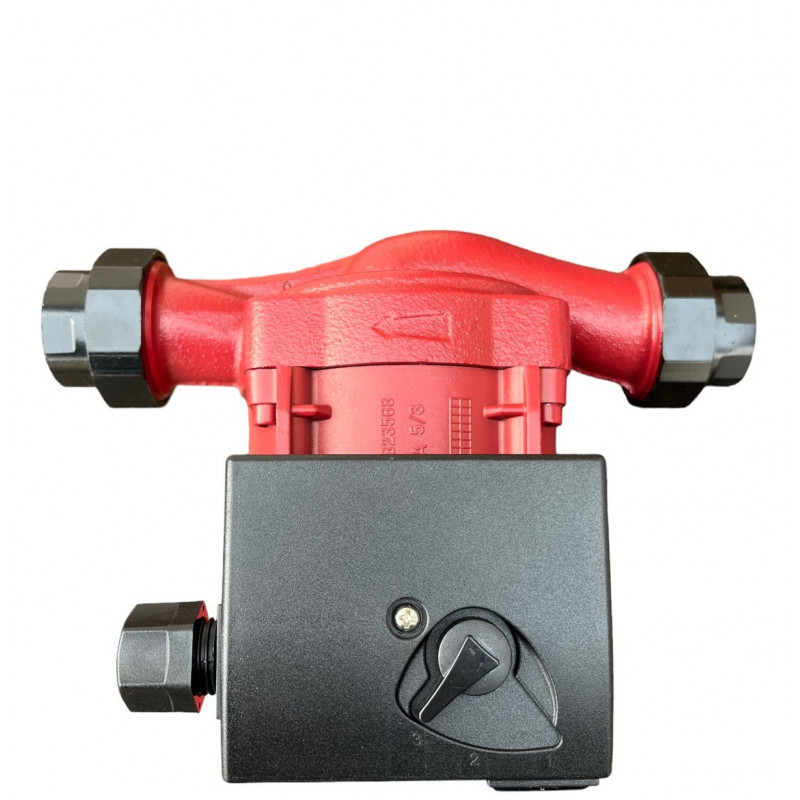 Насос циркуляційний "Lider Pumps" LPS 25-80-180 з гайками, (мідна обмотка), Польща