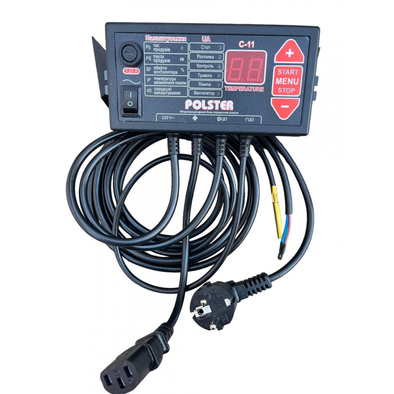 Автоматика для твердопаливного котла "POLSTER", Польща