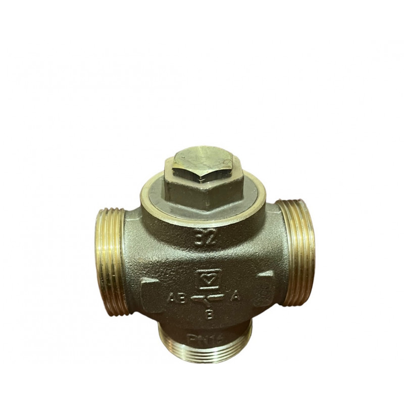 Термостатичний триходовий змішувальний клапан Teplomix HERZ 55 °C DN32 (Австрія)