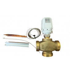 Термостатичний комплект Клапан CALIS-TS-RD DN32 +Термоголова Classic (20-50°С), "HERZ" Австрія