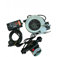 Автоматика для твердопаливного котла з турбіною і циркуляційним насосом, Польща