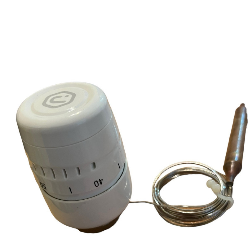 Термостатичний триходовий змішувальний клапан (DN 25) + Термоголовка (20-60°С), "Europroduct" Чехія