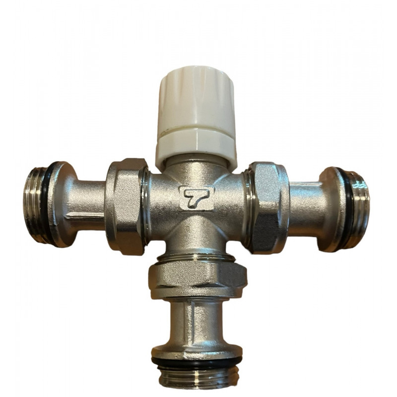 Розділювальній триходовий клапан термостатичний "Europroduct" (DN25)  Чехія