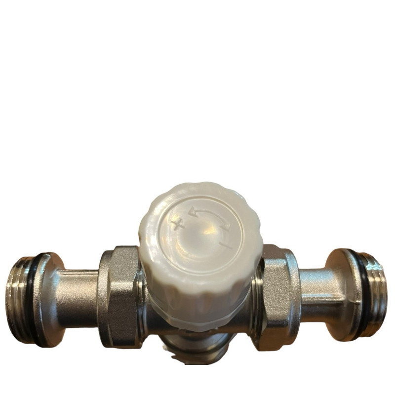 Термостатичний триходовий розділовий клапан (DN25) + Термоголовка (20-60°С) "Europroduct" Чехія