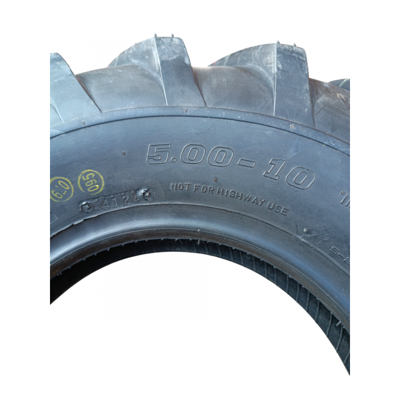 Покришка 5.00-10 на мотоблок Нева, Зубер, Мотор Сич, МТЗ, Кентавр, (4PR) 280 кг "Deli Tire" Індонезія