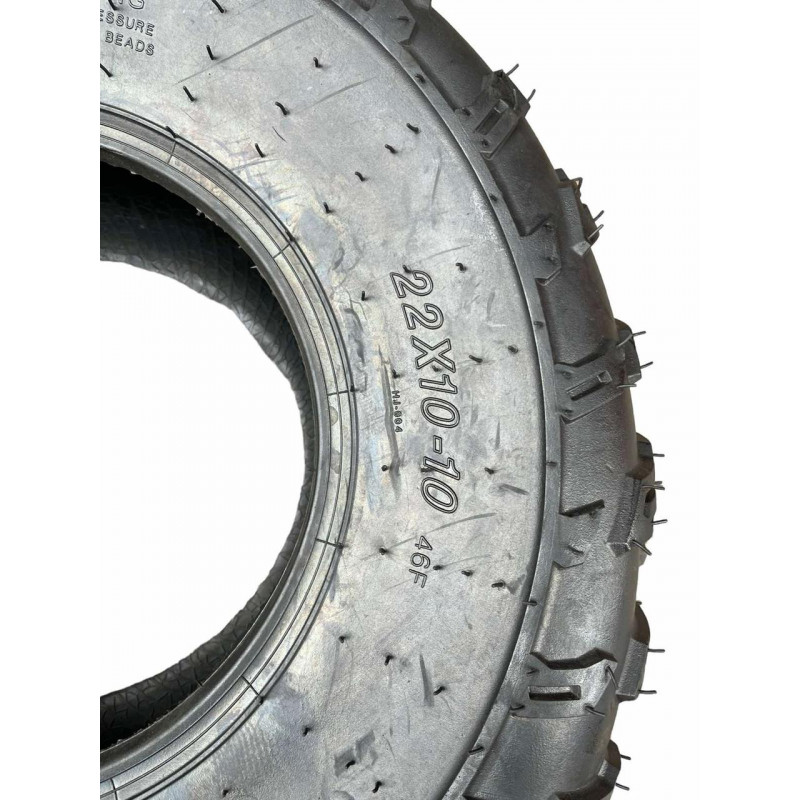 Покришка 22х10-10 на квадроцикл, без камерна 46F (TL), (4PR)
