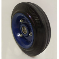 Колесо лите 125 мм, вісь 12 мм