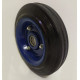 Колесо лите 125 мм, вісь 12 мм
