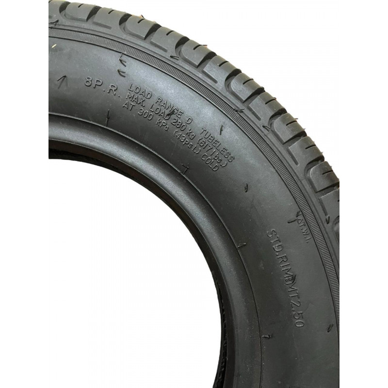 Покришка 4.00-10 безкамерна (TL), (8PR), Range Load "D"