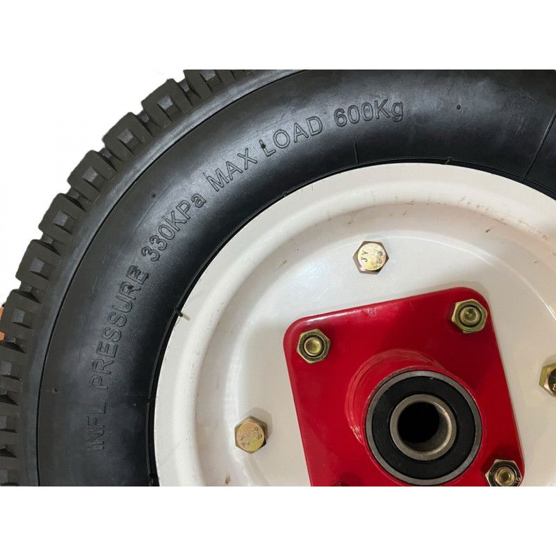 Колесо 4.00-8 (8PR) зі ступицею під вісь 20мм, Max Load 600kg