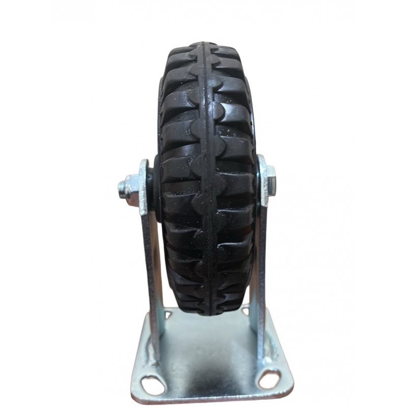 Колесо лите з кронштейном, діаметр 150мм, не поворотне, (180 кг)