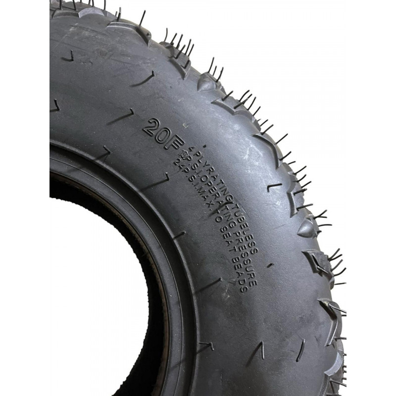 Покришка 19х7.00-8 (180/80-8) на квадроцикл,  без камерна (TL), 20F (4PR)