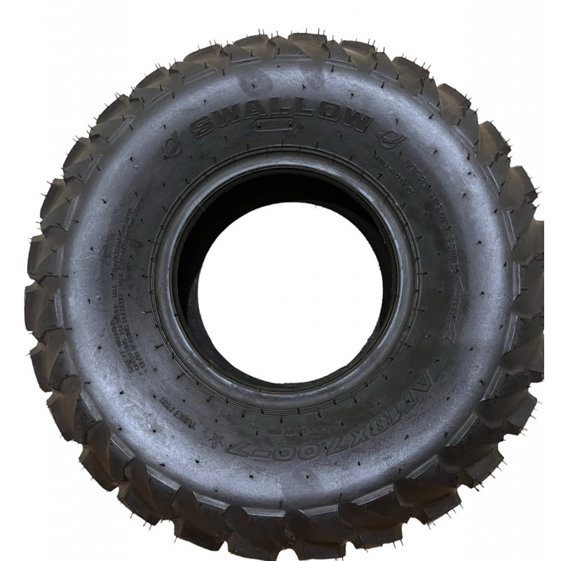 Покришка 18х7.00-7 на квадроцикл, багі, (4PR)  "SWALLOW" (ТL)
