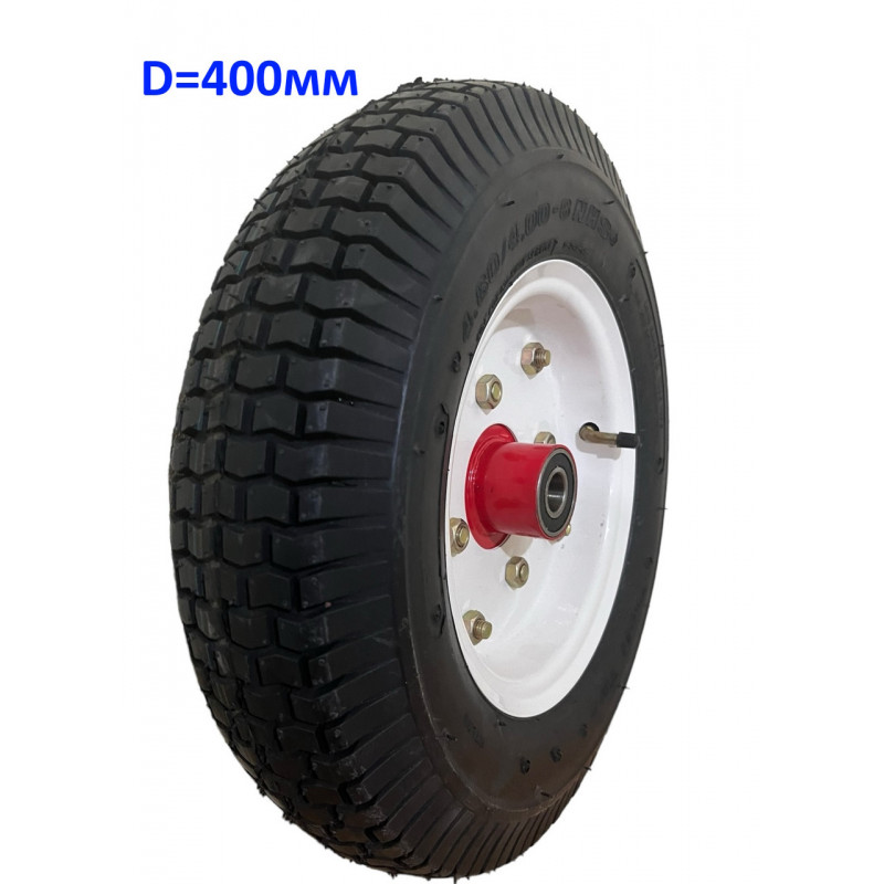 Колесо 4/80/4.00-8 зі ступицею під вісь 20мм, скат "Delitire" Індонезія