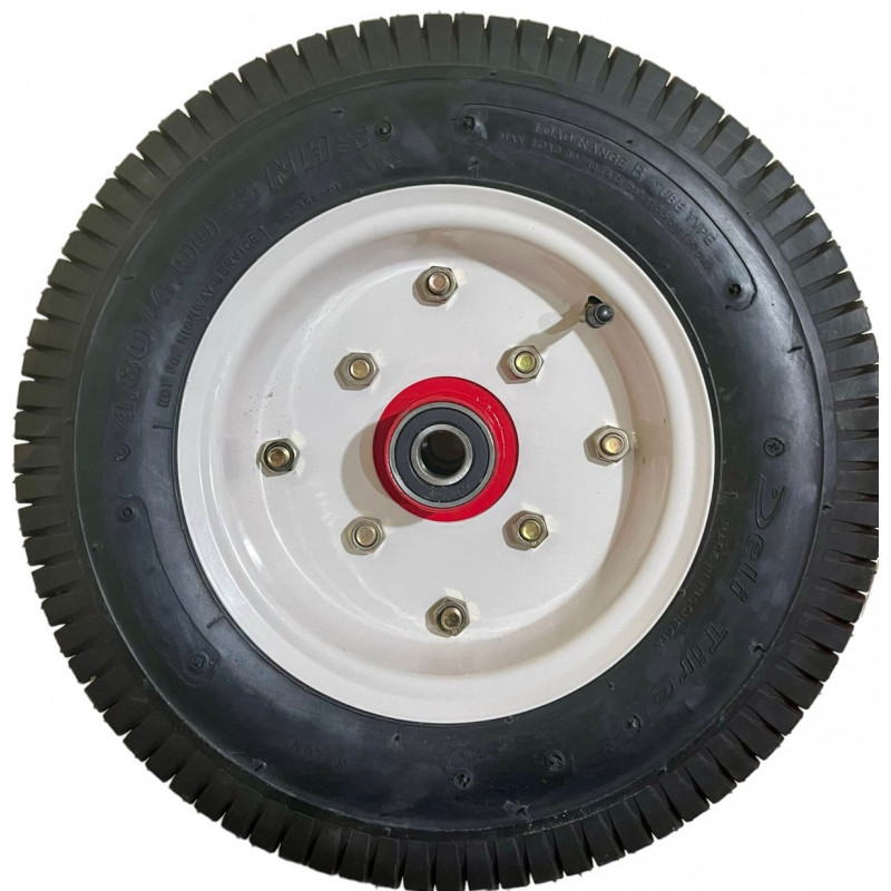 Колесо 4/80/4.00-8 зі ступицею під вісь 20мм, скат "Delitire" Індонезія