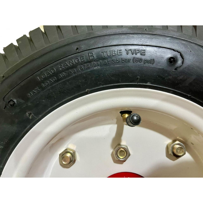 Колесо 4/80/4.00-8 зі ступицею під вісь 20мм, скат "Delitire" Індонезія