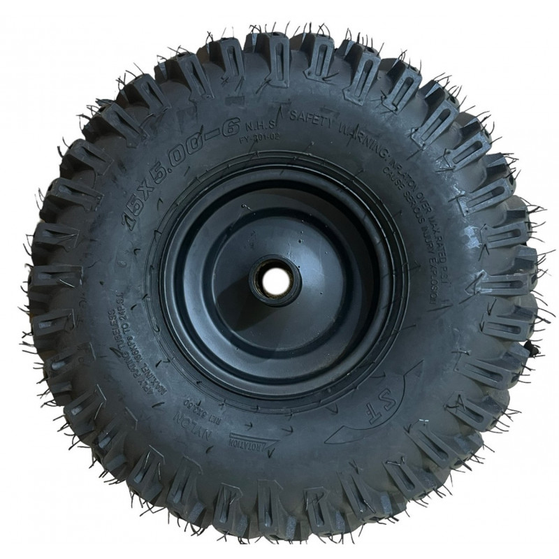 Колесо 15х5.00-6, без камерне (TL), "WANDA" (4PR)