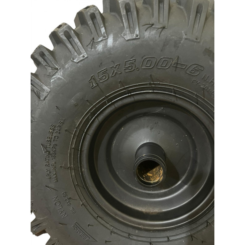 Колесо 15х5.00-6, без камерне (TL), "WANDA" (4PR)