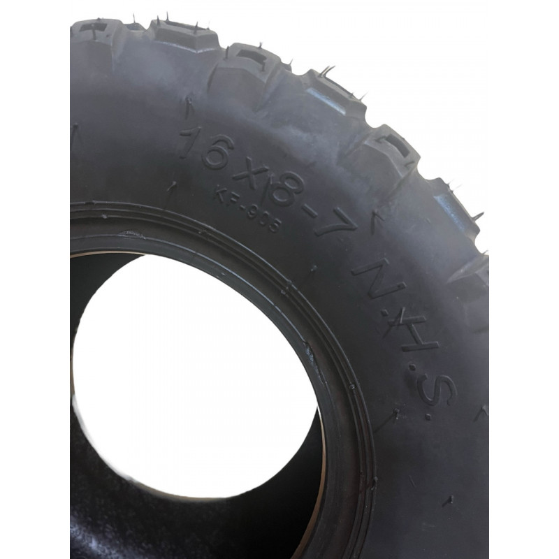 Покришка 16х8-7 на квадроцикл, без камерна (TL),  "QINGDA" (4PR)