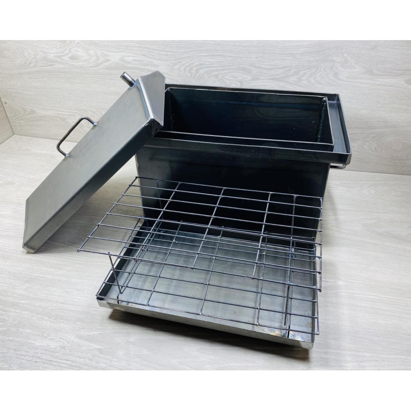 Коптильня для гарячого копчення, середня