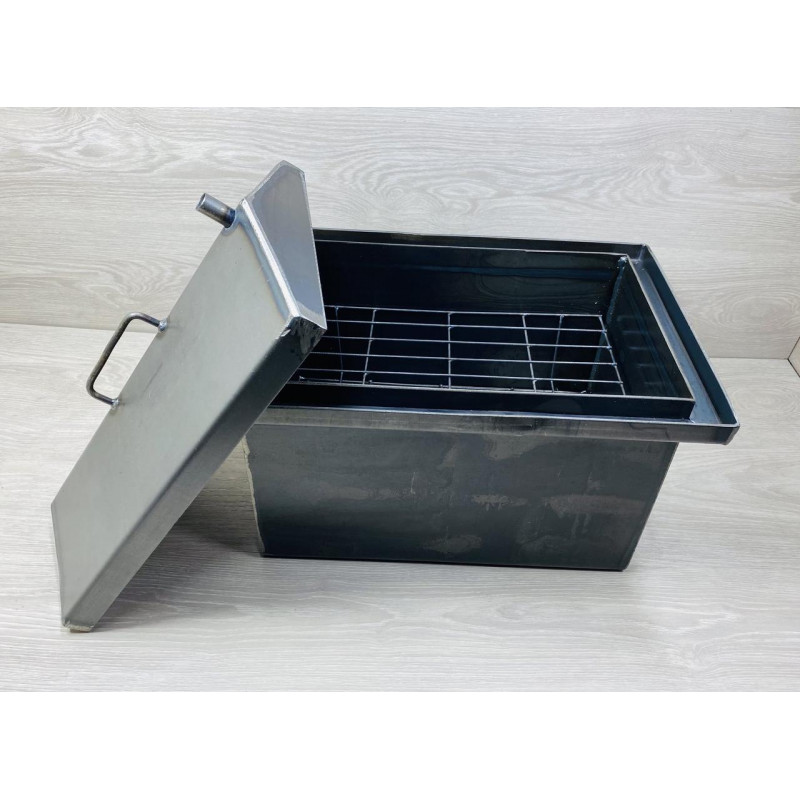 Коптильня для гарячого копчення, середня