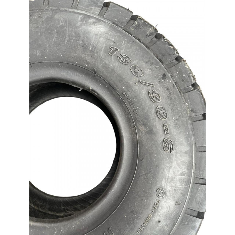 Покришка 130/90-6 безкамерна (TL) 53J, Load Range 'B', (4PR), "DeliTire"