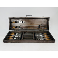 Набір шампурів в кейсі ПРЕМІУМ