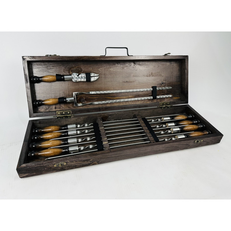 Набір шампурів в кейсі ПРЕМІУМ