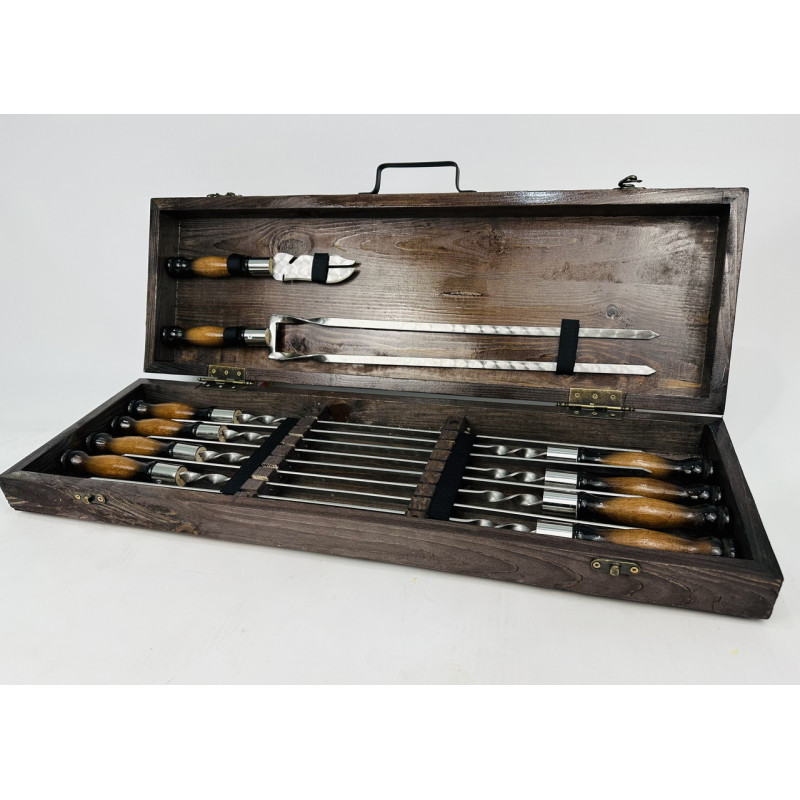 Набір шампурів в кейсі ПРЕМІУМ