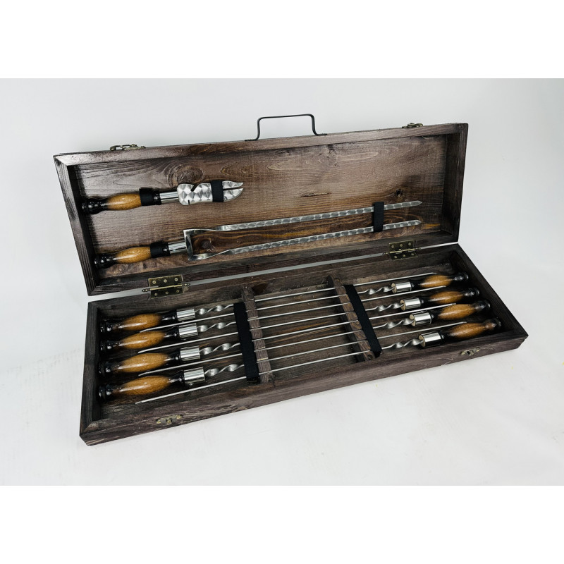 Набір шампурів в кейсі ПРЕМІУМ