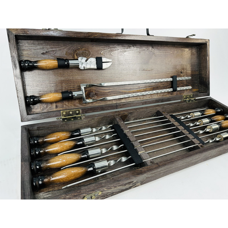 Набір шампурів в кейсі ПРЕМІУМ