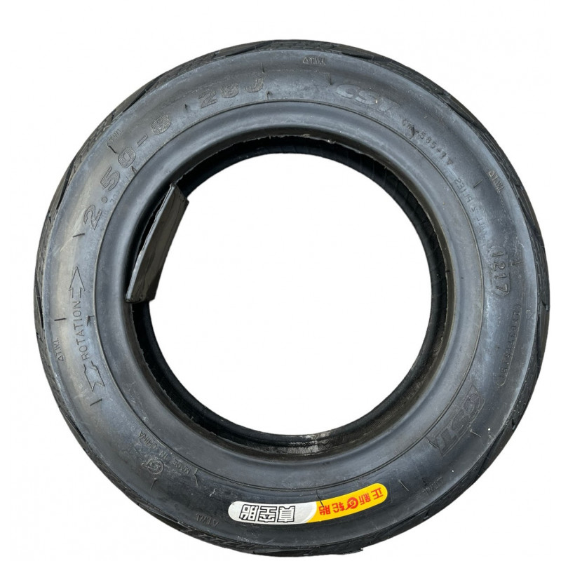 Покришка 2.50-8 28J, безкамерна (TL), 4PR, Load Range "B" CST Road