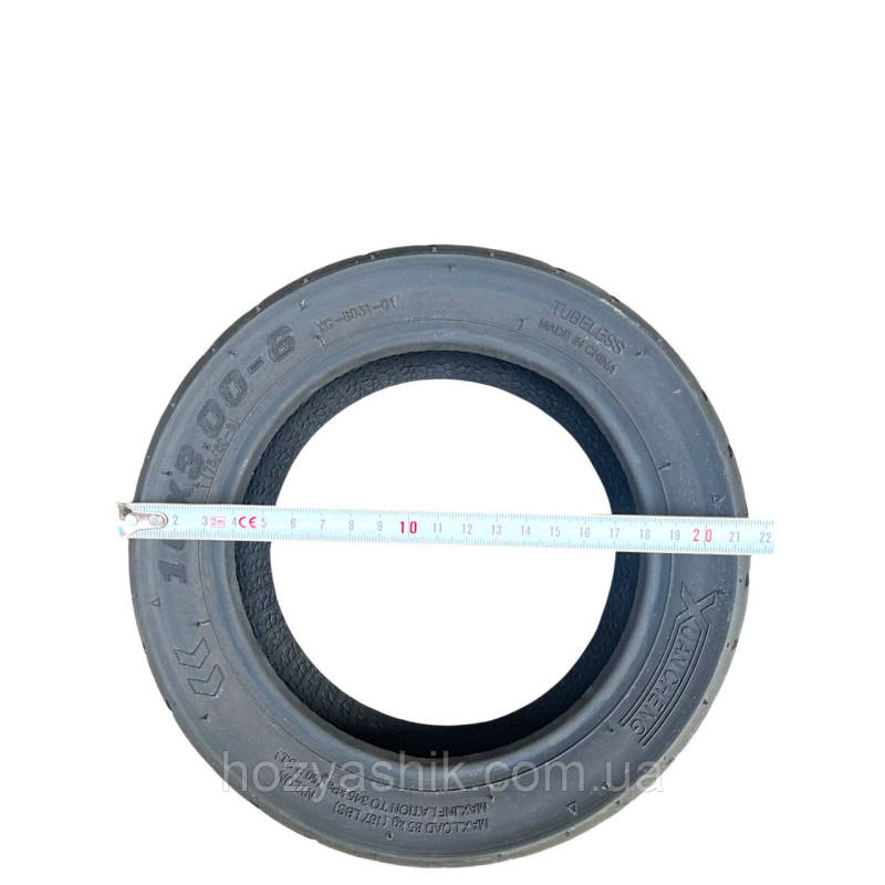 Безкамерна покришка 10x3.00-6 (70/65-6) TL Xuan Cheng для електросамоката