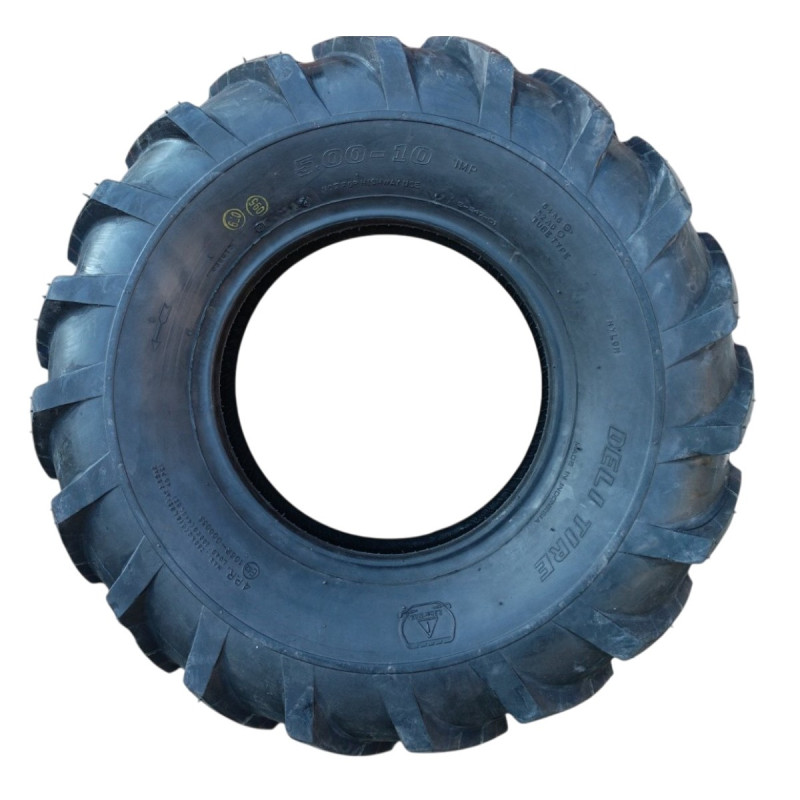 Покрышка с камерой 5.00-10 4PR Deli Tire для мотоблока и мини-трактора (Индонезия)