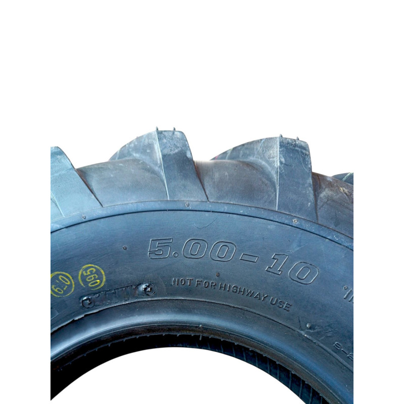 Покришка з камерою 5.00-10 4PR Deli Tire  для мотоблока та мінітрактора (Індонезія)