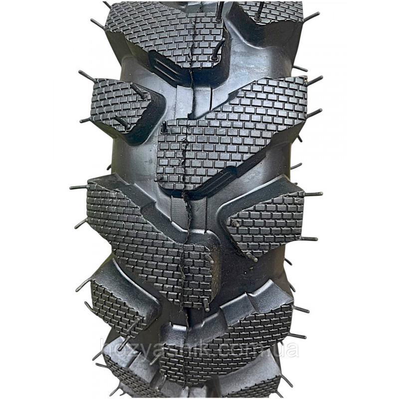 Шина з камерою 6.00-12 (12PR) на мотоблок, мінітрактор, Max.Load 405 кг, 48 шипів