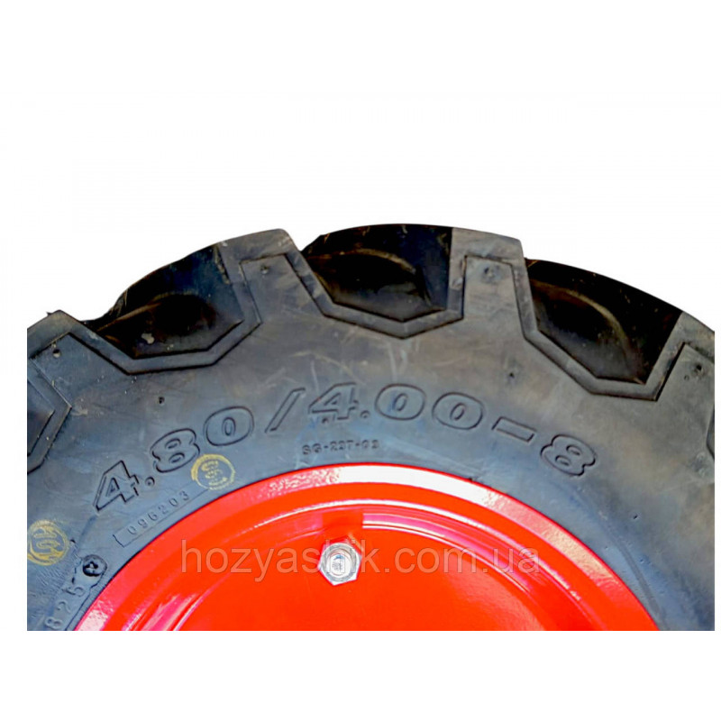 Колесо в зборі 4.00-8 4PR Deli Tire (диск 4х110) для мотоблока та мінісільгосптехніки