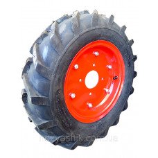 Колесо в сборе 4.00-10 4PR Deli Tire (диск 4х110) для мотоблока и мини-сельгосптехники