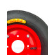 Колесо в зборі 4.00-8 з посиленою шиною GOOD TYRE 6PR, диск розбірний