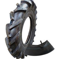 Покрышка с камерой 4.00-10 4PR Deli Tire для мотоблока и мини-трактора (Индонезия)