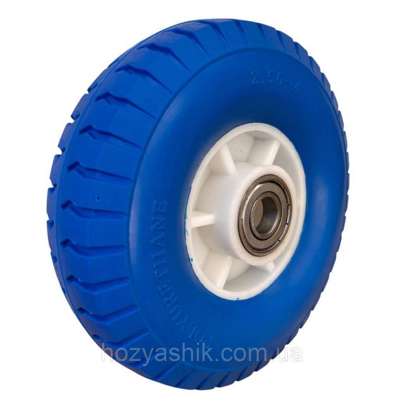 Колесо на тачку пінополіуретанове 2.50- 4/20 мм, (D=200 мм)