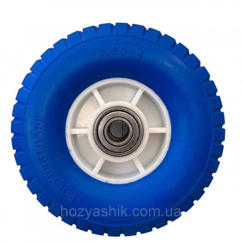 Колесо на тачку пінополіуретанове 2.50- 4/20 мм, (D=200 мм)