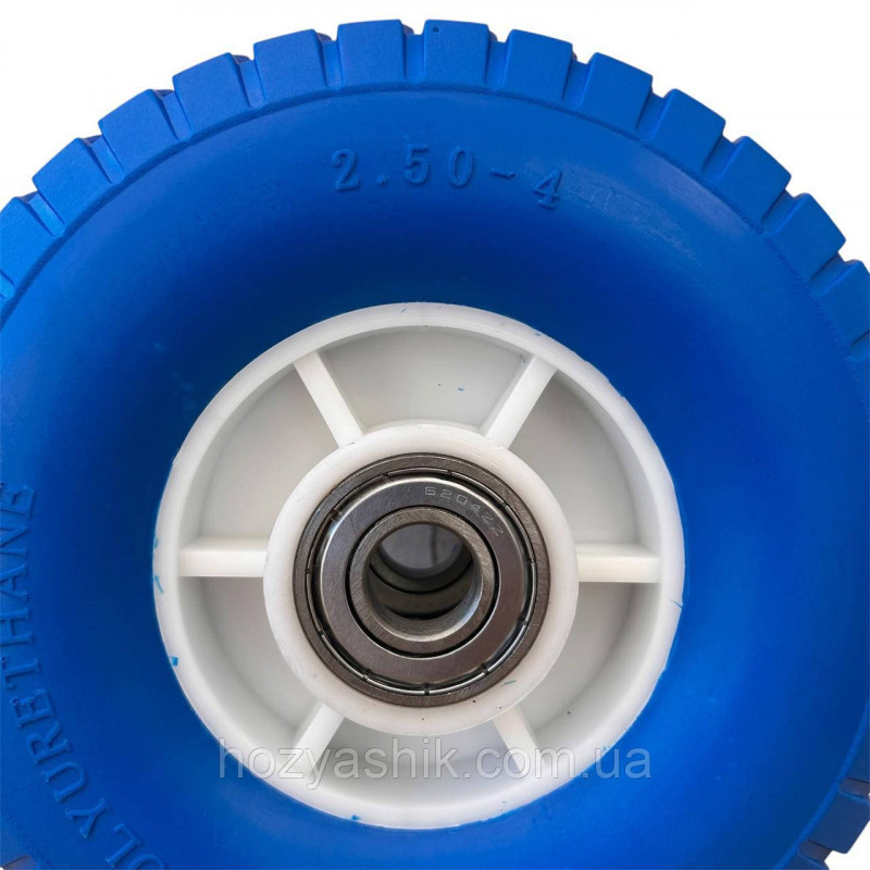 Колесо на тачку пінополіуретанове 2.50- 4/20 мм, (D=200 мм)