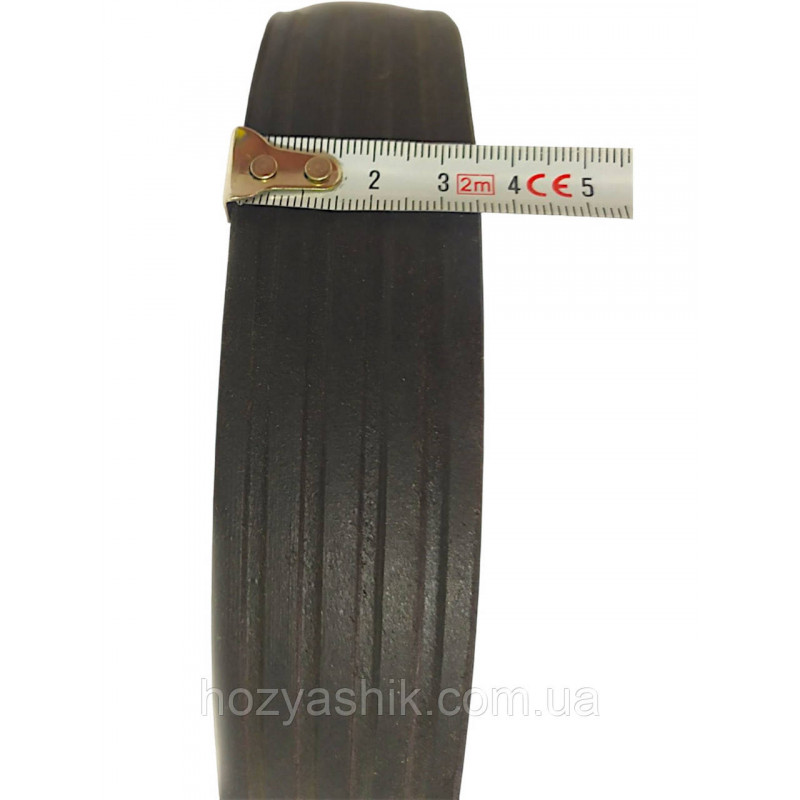 Колесо на тачку лите 2.50-4/20 мм (8х4) діаметр 200 мм